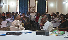 NACS meeting participants