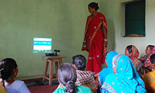 Video dissemination group training