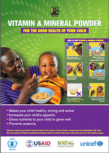 Vitamin and Mineral Powder poster cover