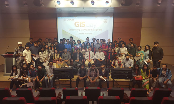 GIS Day participants