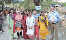 Participants in the SPRING/Bangladesh visit