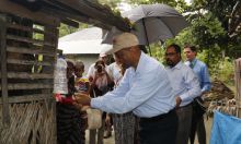 USAID Acting Administrator Visits a SPRING/Bangladesh Farmer Nutrition School
