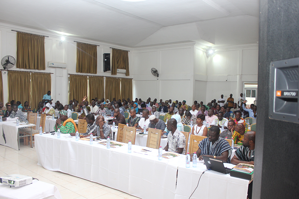 A wide variety of stakeholders attended the SPRING/Ghana Learning and Sharing Event.