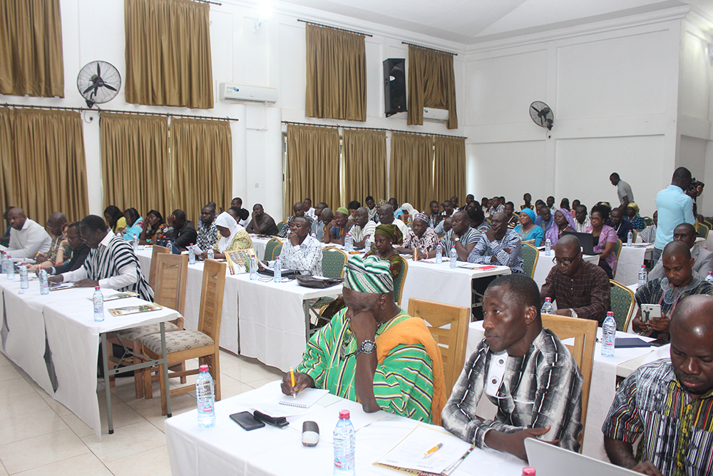 A wide variety of stakeholders attended the SPRING/Ghana Learning and Sharing Event.