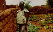During her pregnancy, Denise’s sister-in-law benefitted from healthy produce grown in the household garden.