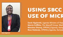 Using SBCC to Lower Barriers to Appropriate Use of Micronutrient Powders in Uganda