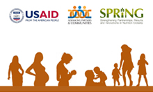 USAID, APC and SPRING logos
