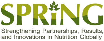 SPRING: Strengthening Partnerships, Results, and Innovations in Nutrition Globally